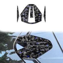 Load image into Gallery viewer, 4pcs/Set Forged Gold Foil Carbon Fiber Car Rear Roof Camera Decorative Sticker for Chevrolet Corvette C8 2020-, Left and Right Driver, Rear Roof Camera