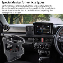 Load image into Gallery viewer, For Suzuki Jimny JB74 / JB64 2018- Car Air Outlet Water Cup Holder, with 3pcs Anti-slip Mats, Water Cup Holder