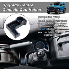 Load image into Gallery viewer, For Suzuki Jimny JB74 / JB64 2019- Car Automatic Transmission AT Central Control Storage Box, with Anti-slip Mats, Central Control Storage Box