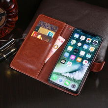 Load image into Gallery viewer, dewei Crazy Horse Texture Horizontal Flip Leather Case with Holder &amp; Card Slots &amp; Wallet, For iPhone XS