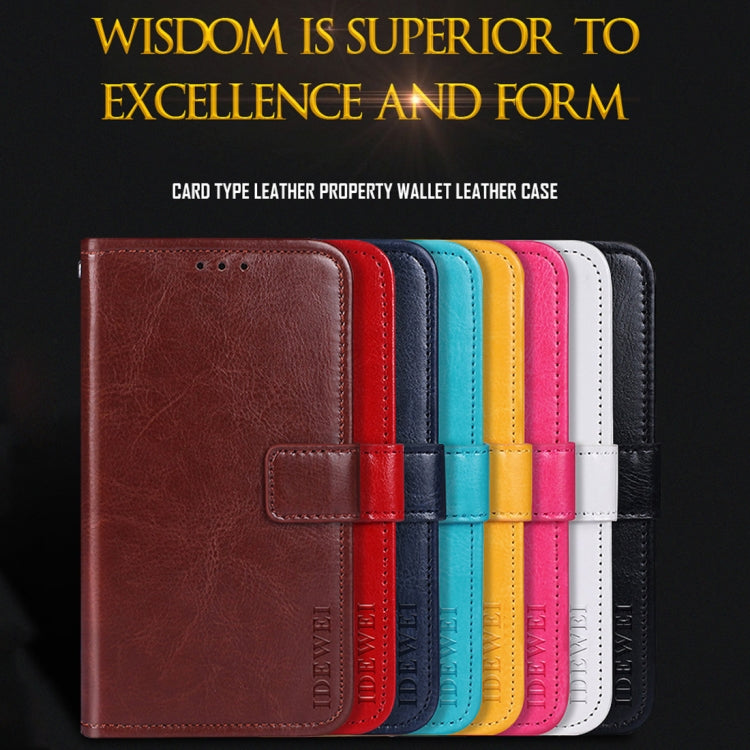 dewei Crazy Horse Texture Horizontal Flip Leather Case with Holder & Card Slots & Wallet, For iPhone XS