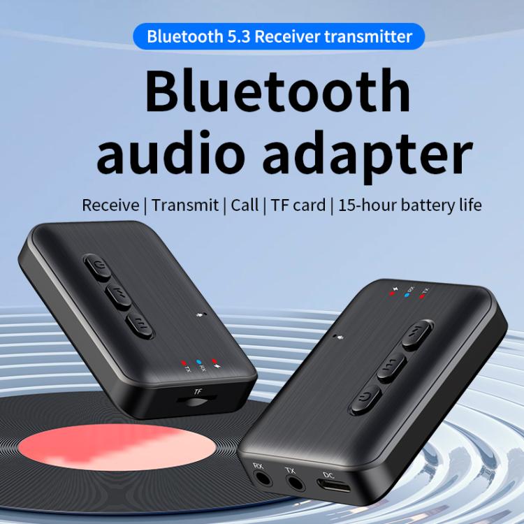 2 in 1 Car Bluetooth AUX Receiver Transmitter Bluetooth Audio Adapter, A28