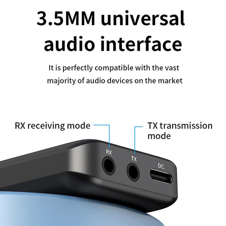 2 in 1 Car Bluetooth AUX Receiver Transmitter Bluetooth Audio Adapter, A28