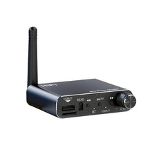 Load image into Gallery viewer, Portable Bluetooth Receiver Audio AUX Adapter Supports USB Disk, TF Card With Remote Control, D19