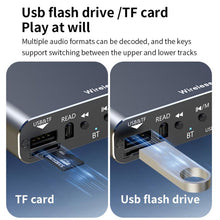 Load image into Gallery viewer, Portable Bluetooth Receiver Audio AUX Adapter Supports USB Disk, TF Card With Remote Control, D19