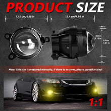 Load image into Gallery viewer, T11 2pcs/Pack 55W 3 inch High Power Dual Lens Fog Light, Low Holder for LADA Priora 2007-2013, High Holder for LADA VAZ 2170 / 2171 / 2072, Left and Right Oblique Angle for LADA 2190 / 2192
