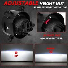 Load image into Gallery viewer, T14 2pcs/Pack 55W 3 inch High Power Dual Lens Fog Light Left and Right Mount Holder Style, For DAF Trucks