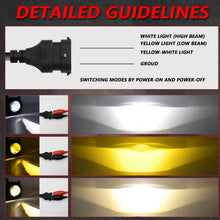 Load image into Gallery viewer, T14 2pcs/Pack 55W 3 inch High Power Dual Lens Fog Light Left and Right Mount Holder Style, For DAF Trucks
