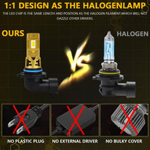 Load image into Gallery viewer, 2pcs/Pack 35W 3000LM 6500K IP68 Waterproof Car LED Headlight Bulb, 9005, 9006, H1, H4, H7, H11
