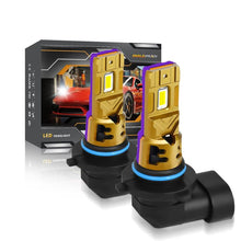Load image into Gallery viewer, 2pcs/Pack 35W 3000LM 6500K IP68 Waterproof Car LED Headlight Bulb, 9005, 9006, H1, H4, H7, H11