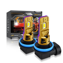 Load image into Gallery viewer, 2pcs/Pack 35W 3000LM 6500K IP68 Waterproof Car LED Headlight Bulb, 9005, 9006, H1, H4, H7, H11