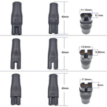 Load image into Gallery viewer, DC 5.5 x 2.1mm Female to Shaver Interface Charging Adapter Converter, 7pcs / Set, 8pcs / Set