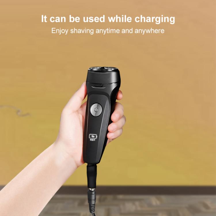 DC 5.5 x 2.1mm Female to Shaver Interface Charging Adapter Converter, 7pcs / Set, 8pcs / Set