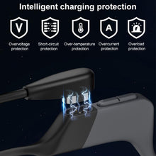 Load image into Gallery viewer, Bone Conduction Earphone Magnetic Charging Cable For Shokz OpenSwim Pro S710, USB to 4 Pin, Type-C to 4 Pin