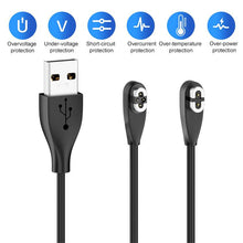 Load image into Gallery viewer, 2 in 1 Magnetic Charging Cable For Shokz Bone Conduction Earphone, USB to 2 Pin / 4 Pin, Type-C to 2 Pin / 4 Pin