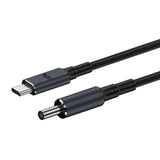 1.8m 140W Type-C to DC Laptop Charging Cable, DC4.5x3.0mm For DELL, DC4.5x3.0mm For HP, DC4.5x3.0mm For ASUS, DC7.4x5.0mm For DELL, DC7.4x5.0mm For HP, DC5.5x2.1mm 28V5A, DC5.5x2.1mm 20V7A, DC5.5x2.5mm 28V5A, DC5.5x2.5mm 20V7A, DC6.0x3.7mm 20V7A