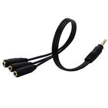 Load image into Gallery viewer, 3 in 1 DC 3.5mm Audio Cable with Stereo, 3.5mm