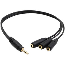 Load image into Gallery viewer, 3 in 1 DC 3.5mm Audio Cable with Stereo, 3.5mm