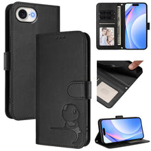 Load image into Gallery viewer, Litter Panda Embossing RFID Leather Phone Case with Lanyard, For iPhone 18 Pro / 17 Pro, For iPhone 18 Pro Max / 17 Pro Max, For iPhone 17e / 16e, For iPhone 17, For iPhone Air, For iPhone 16 Pro Max, For iPhone 16 Pro, For iPhone 16 Plus