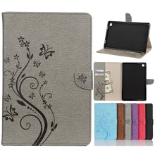 Load image into Gallery viewer, Butterfly Flower Embossing Pattern Horizontal Flip Leather Case with Holder &amp; Card Slots &amp; Wallet