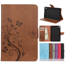 Load image into Gallery viewer, Butterfly Flower Embossing Pattern Horizontal Flip Leather Case with Holder &amp; Card Slots &amp; Wallet