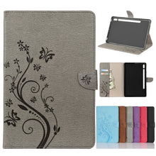 Load image into Gallery viewer, Butterfly Flower Embossing Pattern Horizontal Flip Leather Case with Holder &amp; Card Slots &amp; Wallet