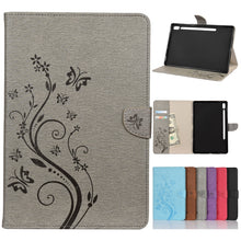 Load image into Gallery viewer, Butterfly Flower Embossing Pattern Horizontal Flip Leather Case with Holder &amp; Card Slots &amp; Wallet