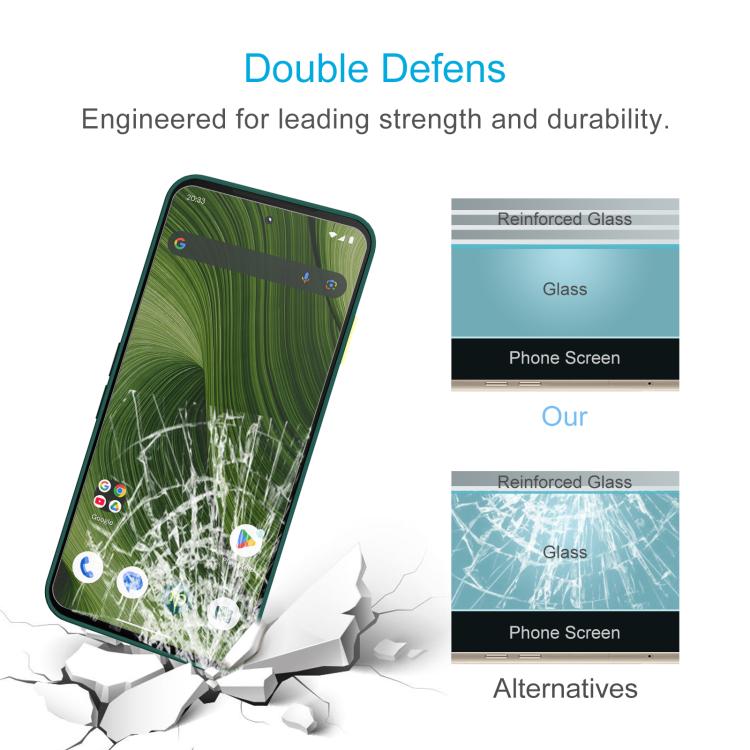 10pcs 0.3mm High Aluminum Tempered Glass Film