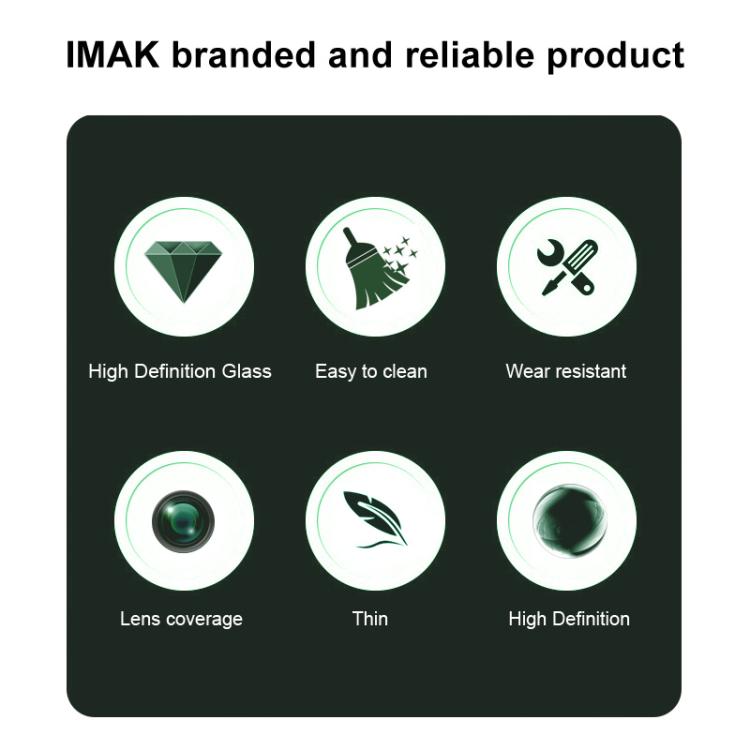 IMAK Rear Camera Lens Glass Film Thin Version, For Realme P4x 5G/OnePlus Nord CE6 Lite, For Realme Neo8 5G, For Realme 16 5G, For Realme 16 Pro+ 5G Global, For Realme 16 Pro 5G Global, For Realme C85 5G/C85 Pro 4G, For Realme 15T 5G                    ...