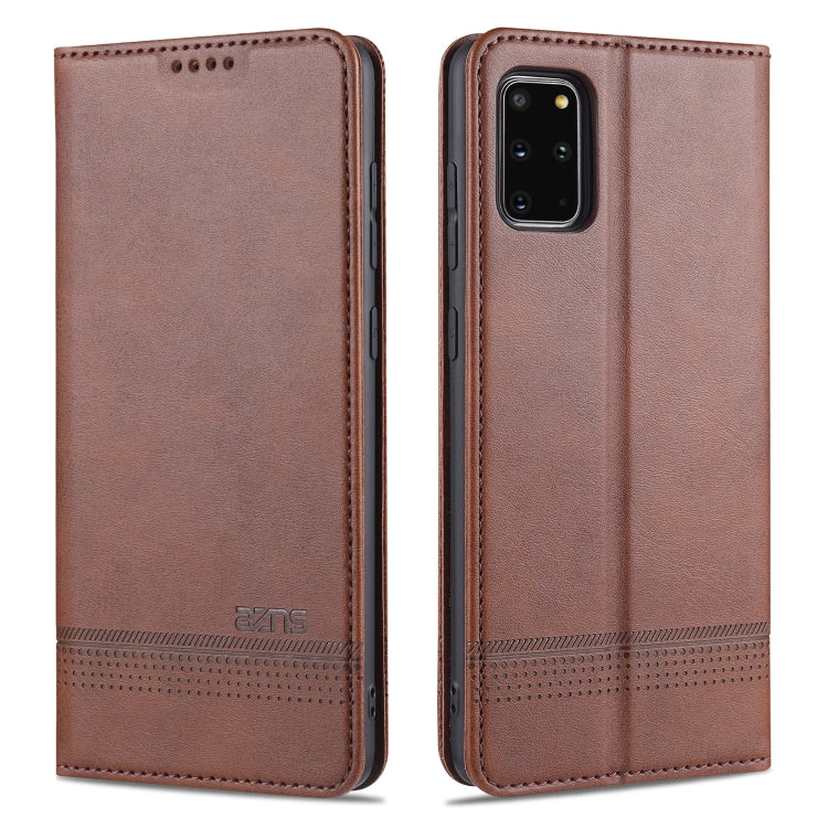 AZNS Magnetic Calf Texture Horizontal Flip Leather Case with Card Slots & Holder & Wallet