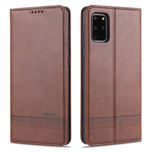 Load image into Gallery viewer, AZNS Magnetic Calf Texture Horizontal Flip Leather Case with Card Slots &amp; Holder &amp; Wallet