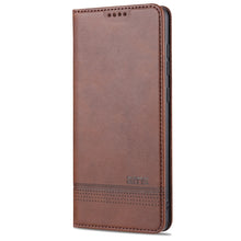 Load image into Gallery viewer, AZNS Magnetic Calf Texture Horizontal Flip Leather Case with Card Slots &amp; Holder &amp; Wallet