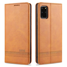 Load image into Gallery viewer, AZNS Magnetic Calf Texture Horizontal Flip Leather Case with Card Slots &amp; Holder &amp; Wallet