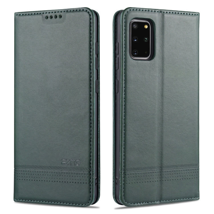 AZNS Magnetic Calf Texture Horizontal Flip Leather Case with Card Slots & Holder & Wallet