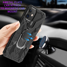 Load image into Gallery viewer, Iron Knight Series 2 in 1 PC + TPU Phone Case with Ring Holder, For iPhone 12 mini, For iPhone 12 / 12 Pro, For iPhone 12 Pro Max