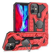 Load image into Gallery viewer, Iron Knight Series 2 in 1 PC + TPU Phone Case with Ring Holder, For iPhone 12 mini, For iPhone 12 / 12 Pro, For iPhone 12 Pro Max