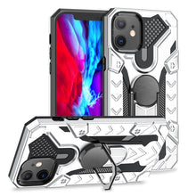 Load image into Gallery viewer, Iron Knight Series 2 in 1 PC + TPU Phone Case with Ring Holder, For iPhone 12 mini, For iPhone 12 / 12 Pro, For iPhone 12 Pro Max