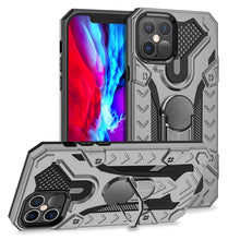 Load image into Gallery viewer, Iron Knight Series 2 in 1 PC + TPU Phone Case with Ring Holder, For iPhone 12 mini, For iPhone 12 / 12 Pro, For iPhone 12 Pro Max