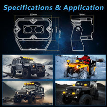 Load image into Gallery viewer, 2pcs/Pack Car 70W High-power Matrix Eyes Work Light with Cable Set, Eyes