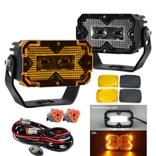 Load image into Gallery viewer, 2pcs/Pack Car 70W High-power Matrix Eyes Work Light with Cable Set, Eyes