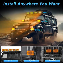 Load image into Gallery viewer, 2pcs/Pack Car 70W High-power Matrix Eyes Work Light with Cable Set, Eyes