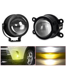 Load image into Gallery viewer, T10 2pcs/Pack 55W 3 inch High Power Dual Lens Fog Light, Universal Double Holder, T10
