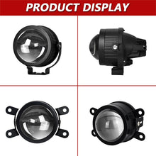 Load image into Gallery viewer, T10 2pcs/Pack 55W 3 inch High Power Dual Lens Fog Light, Universal Double Holder, T10