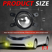 Load image into Gallery viewer, T10 2pcs/Pack 55W 3 inch High Power Dual Lens Fog Light, Universal Double Holder, T10