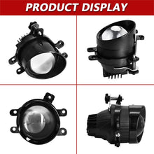 Load image into Gallery viewer, T12 2pcs/Pack 55W 3 inch High Power Dual Lens Fog Light Oblique Style for Toyota, T12 Left Driver, T12 Right Driver