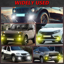 Load image into Gallery viewer, T12 2pcs/Pack 55W 3 inch High Power Dual Lens Fog Light Oblique Style for Toyota, T12 Left Driver, T12 Right Driver
