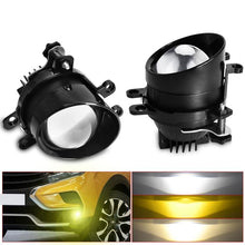 Load image into Gallery viewer, T12 2pcs/Pack 55W 3 inch High Power Dual Lens Fog Light Oblique Style for Toyota, T12 Left Driver, T12 Right Driver