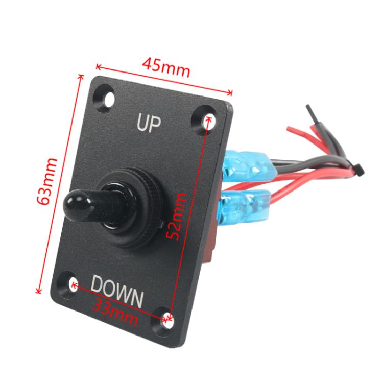 Marine / RV Modification 4-pin 2-speed Switch Controller Panel with Cable, Switch Controller
