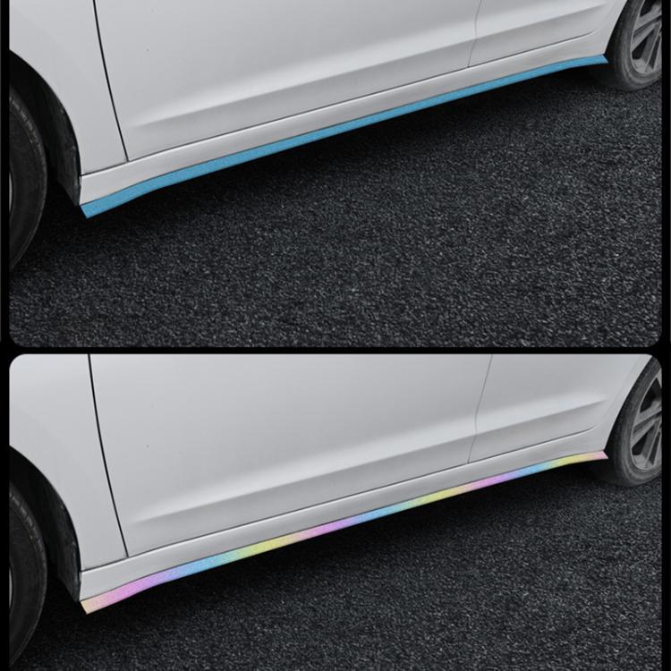 Car Starry Sky Shiny Soft Rubber Front Bar Side Anti-collision Strip
