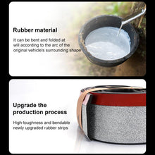 Load image into Gallery viewer, Car Starry Sky Shiny Soft Rubber Front Bar Side Anti-collision Strip